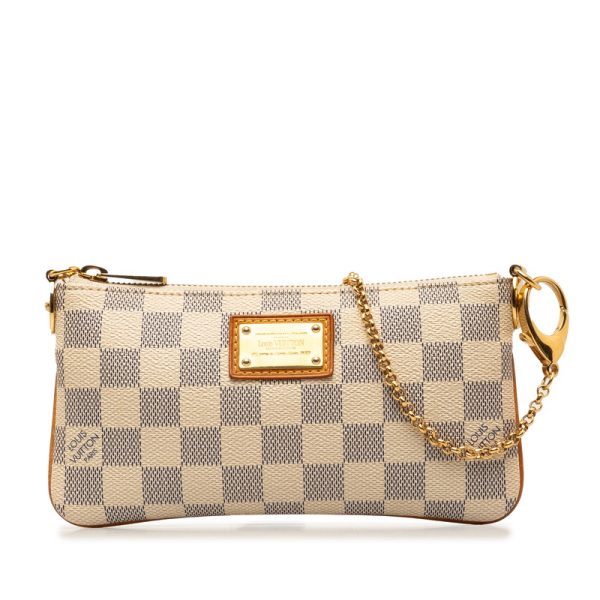 scilc6mxc8qn8y0r 1 Louis Vuitton Damier Azur Pochette Mila MM Accessory White