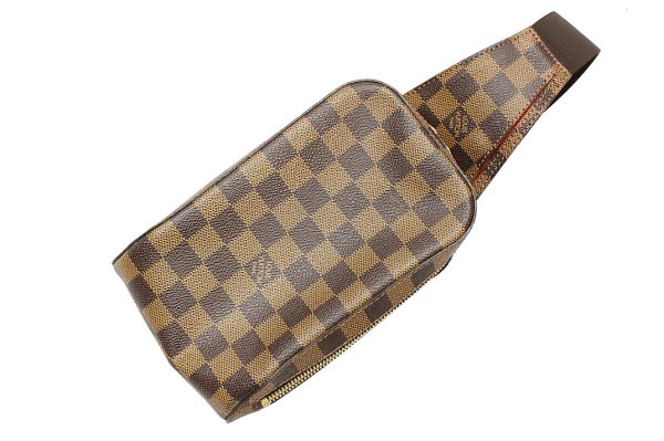 sdc240001 1 Louis Vuitton Damier Jeronimos Waist Bag Brown