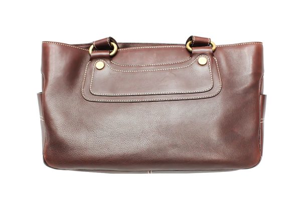 sdc240003 2 Celine Boogie Bag Leather Bordeaux