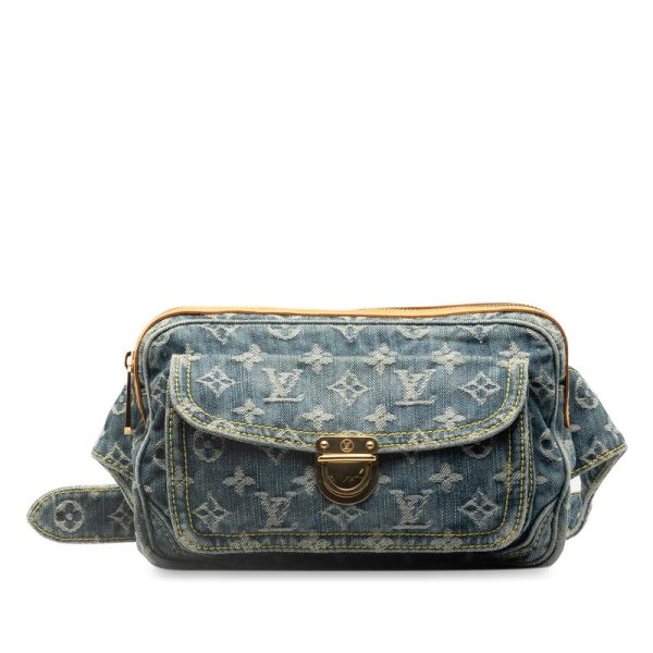 sjg2wo15u9r4vqqi 1 Louis Vuitton Indigo Body Waist Bag Blue Denim