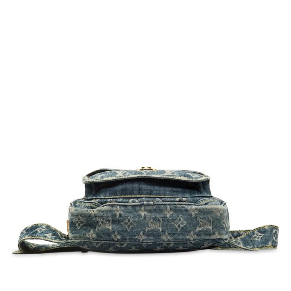 sjg2wo15u9r4vqqi 4 Louis Vuitton Indigo Body Waist Bag Blue Denim