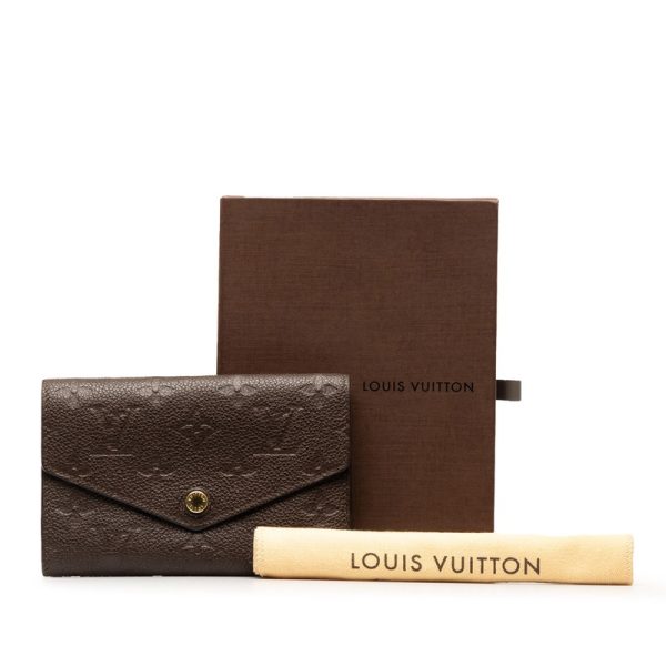 st5cbrc6wi39jiws 15 Louis Vuitton Empreinte Portefeuille Wallet M60543 Brown Calf