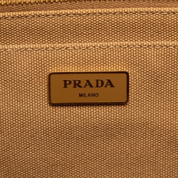 suksgktaj83tjvtw 6 Prada Canapa Mini Handbag Shoulder Bag 2WAY Brown Canvas