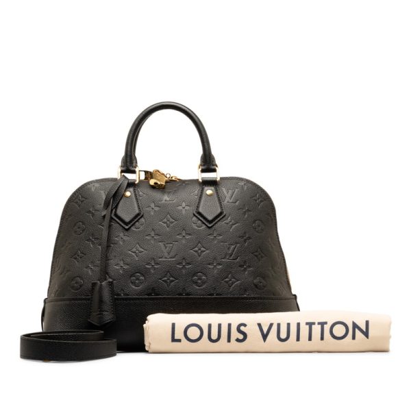 t0avpcgoerb4flvg 10 Louis Vuitton Monogram Empreinte Neo Alma PM Handbag Shoulder Bag 2WAY M44832 Noir Black Calf Leather