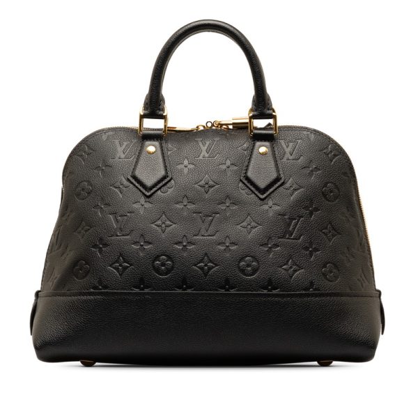 t0avpcgoerb4flvg 3 Louis Vuitton Monogram Empreinte Neo Alma PM Handbag Shoulder Bag 2WAY M44832 Noir Black Calf Leather