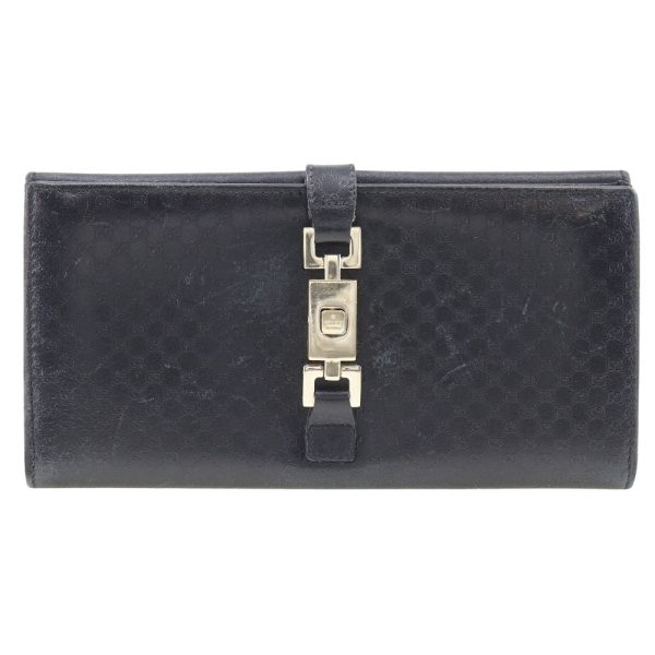 t121324467 1 Gucci long wallet 03520312134 Leather Black Belt fittings