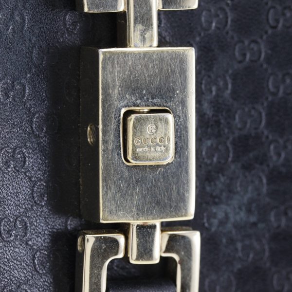 t121324467 10 Gucci long wallet 03520312134 Leather Black Belt fittings