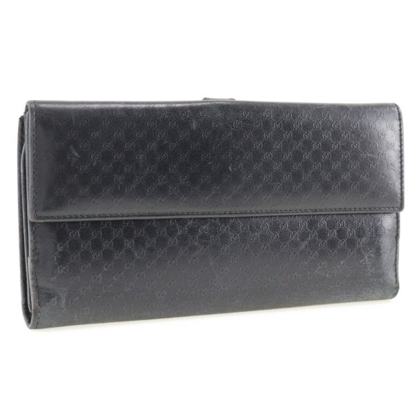 t121324467 3 Gucci long wallet 03520312134 Leather Black Belt fittings