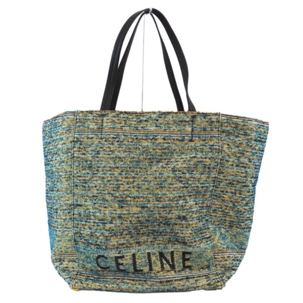 t2405 06 003334kh Celine Hippo Phantom Tweed Tote Bag