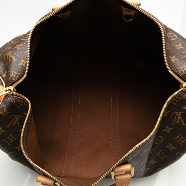 tc1cbv6bl8fpdpjx 5 Louis Vuitton Monogram Keepall 45 Bag M41428 Brown