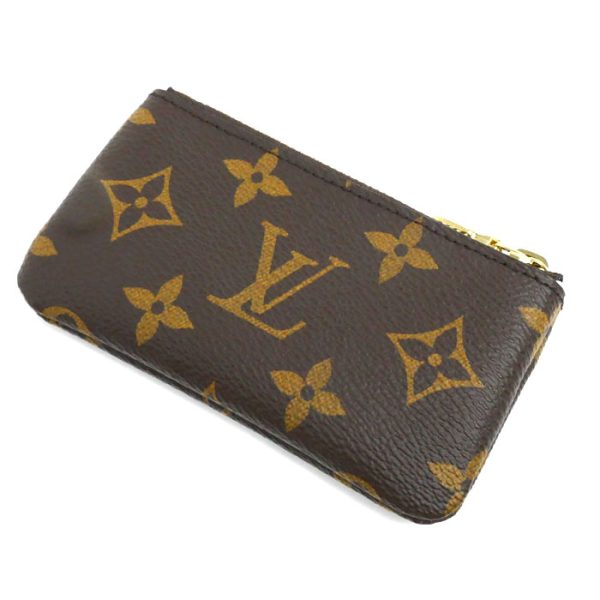 td24 0605 18 2 LOUIS VUITTON pochette key case monogram M62650 brown