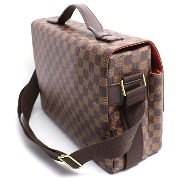 td24 0614 2 616 LOUIS VUITTON Broadway Shoulder Bag Damier N42270 Brown