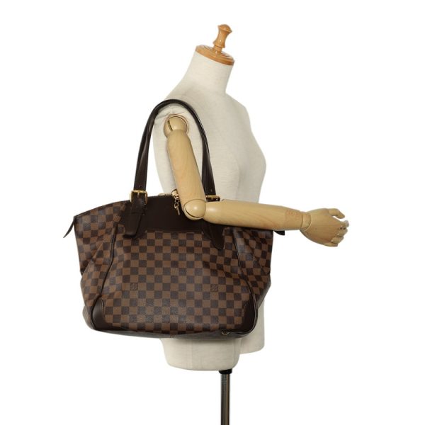 tvd0erfwzumgxg1d 9 Louis Vuitton Damier Verona GM Tote Bag Ebene Brown