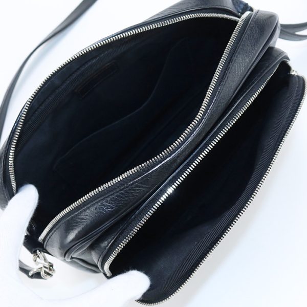 usdbg76014011003 Balenciaga Everyday Crossbody Leather Bag Black