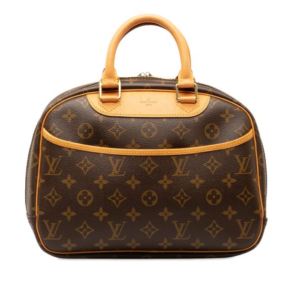 v69bvxwpsk6y14r4 1 Louis Vuitton Monogram True Bill Handbag M42228 Brown