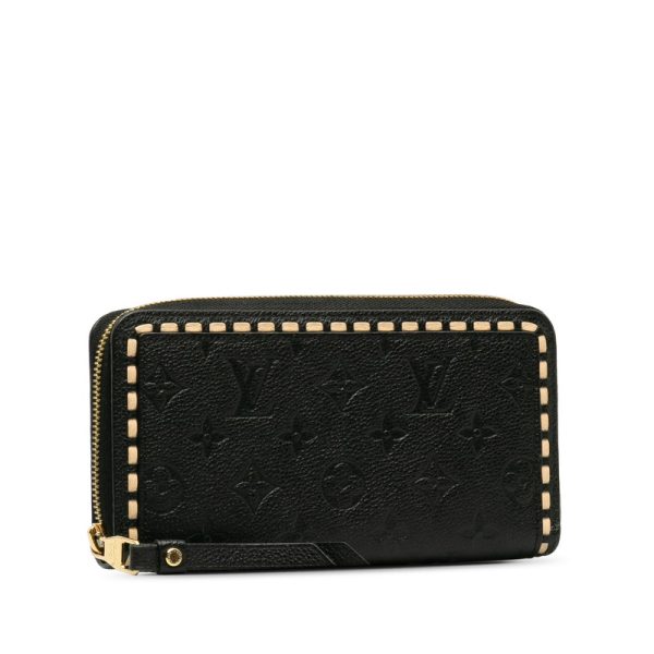 v9ctbrazap4zpem3 2 Louis Vuitton Empreinte Long Wallet M64805 Noir Black Calf Leather