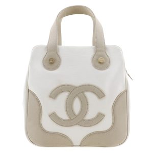 w153124295 1 Christian Dior Joy Bag Medium Gold Hardware Leather Handbag White