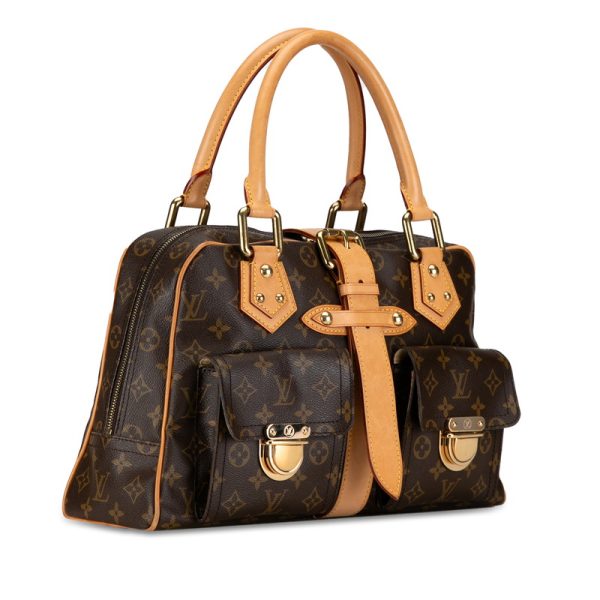 w4syh7dy8mixfkz9 2 Louis Vuitton Monogram Manhattan GM Handbag Brown