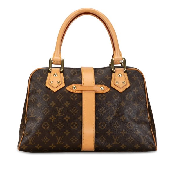 w4syh7dy8mixfkz9 3 Louis Vuitton Monogram Manhattan GM Handbag Brown