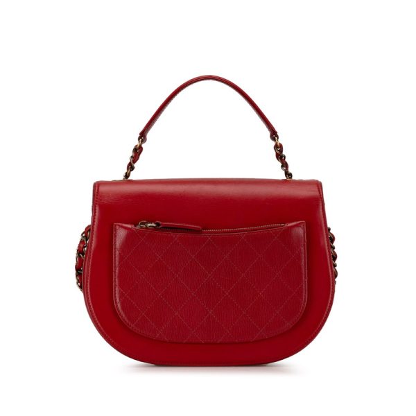 xev91ycih68kaf68 3 CHANEL Cocomark Shoulder Bag 2WAY Red Leather