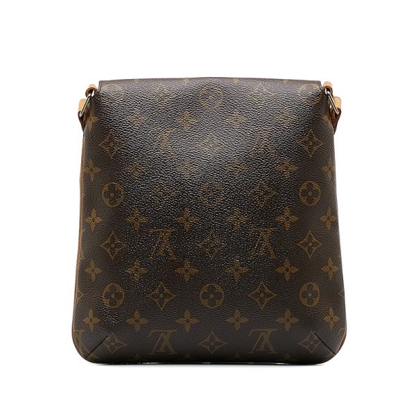 xkuf4tjvfvk5vigy 3 Louis Vuitton Monogram Musette Salsa Long Shoulder Bag Brown