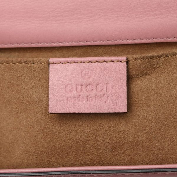 y0x5v5gcc7uoyrs8 6 Gucci Small Padlock Chain Shoulder Bag Pink Leather