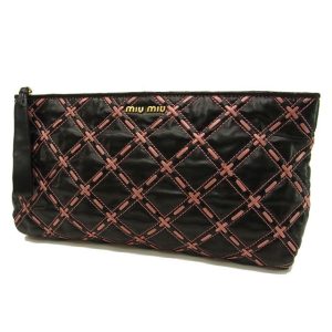 y1506 Louis Vuitton Escal Pochette Double Zip Chain Bag Black