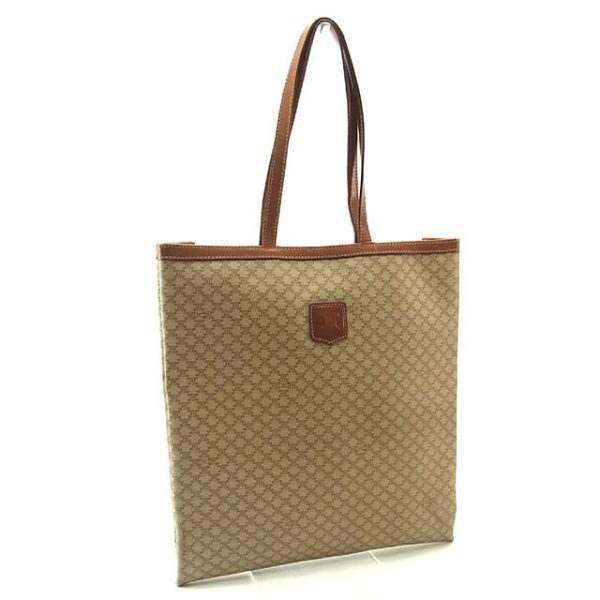 y1931 Celine Tote Back Shoulder Beige Light Brown