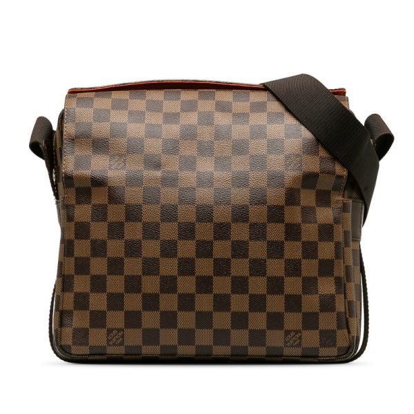 yiiahy56lfy2p4vr 1 Louis Vuitton Damier Naviglio Shoulder Bag N45255 Brown