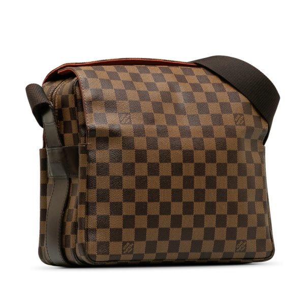 yiiahy56lfy2p4vr 2 Louis Vuitton Damier Naviglio Shoulder Bag N45255 Brown