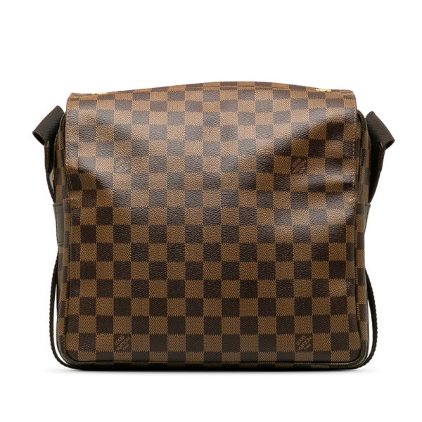 yiiahy56lfy2p4vr 3 Louis Vuitton Damier Naviglio Shoulder Bag N45255 Brown