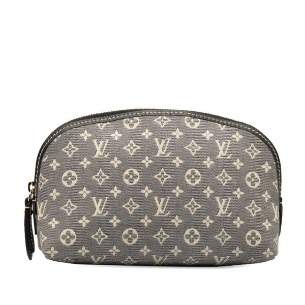 yobu9t452c78ka65 1 Louis Vuitton Monogram Ideal Pochette Pouch M40376 Black