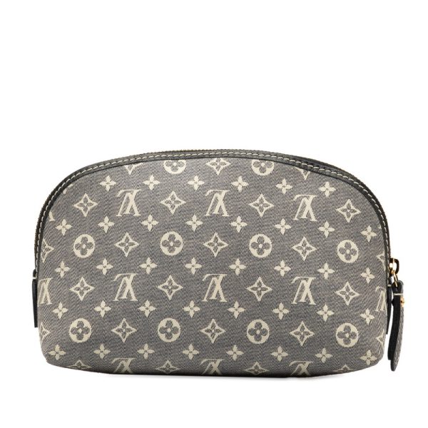 yobu9t452c78ka65 3 Louis Vuitton Monogram Ideal Pochette Pouch M40376 Black