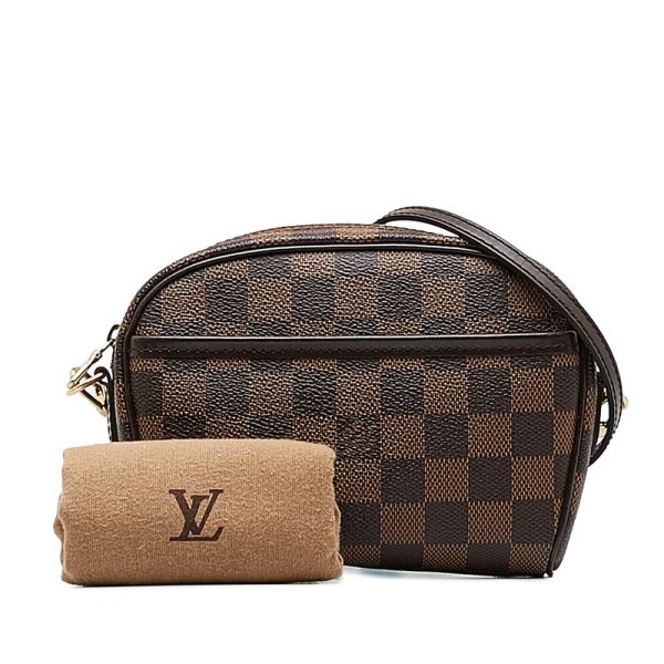 yog9tgd3ikam91en 10 Louis Vuitton Damier Ipanema Shoulder Bag Brown