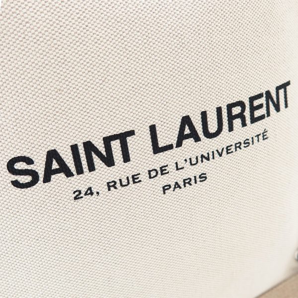 ysluniversite 6 Saint Laurent Canvas Crossbody Ecru