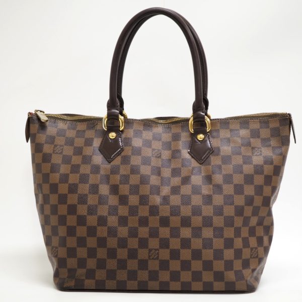 z0000902 1 LOUIS VUITTON N51182 Saleya MM Damier Handbag Brown