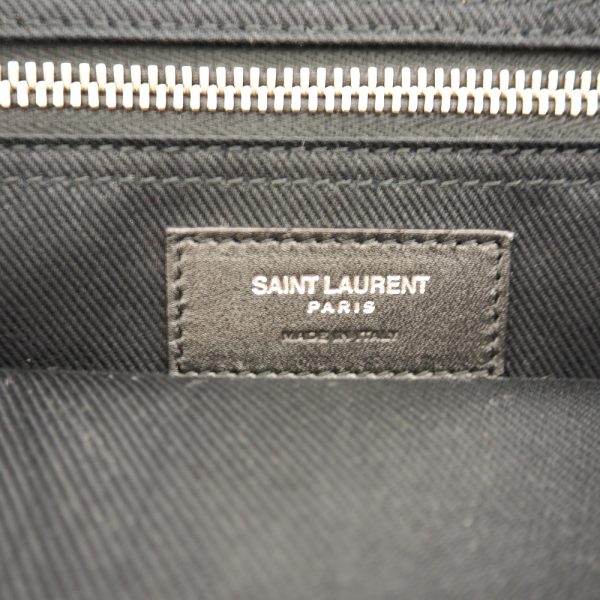 z0001536 13 YVES SAINT LAURENT North South Tote Bag Black