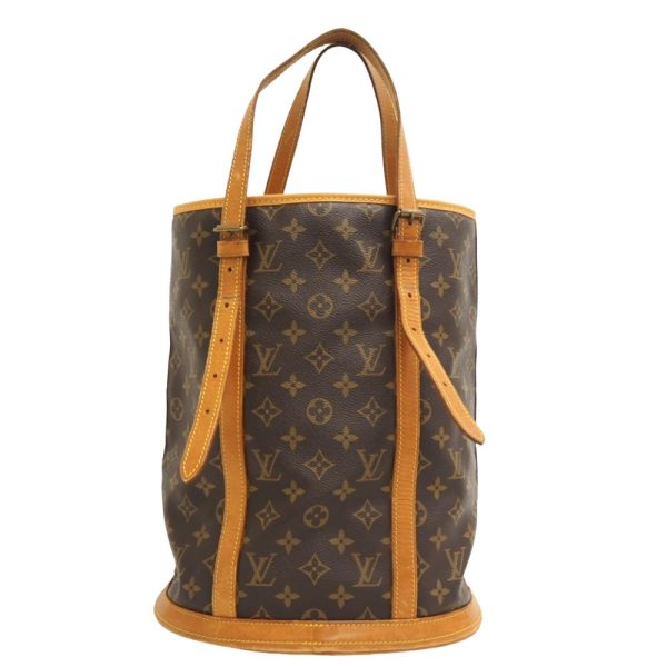 z0002663 2 LOUIS VUITTON M42236 Bucket GM Monogram Shoulder Bag Brown