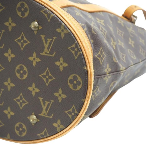 z0002663 5 LOUIS VUITTON M42236 Bucket GM Monogram Shoulder Bag Brown