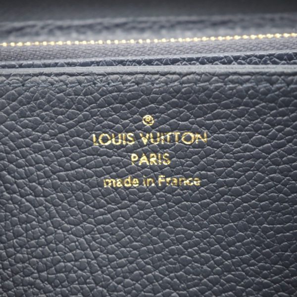 z0002714 10 LOUIS VUITTON M62121 Marine Rouge Empreinte Wallet Blue Navy