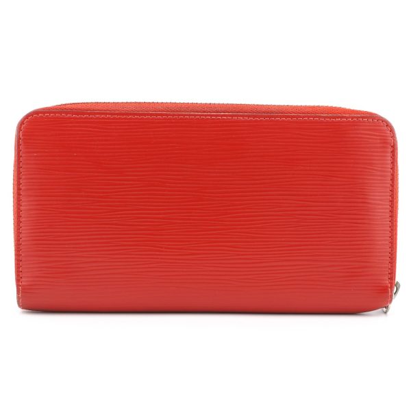 z0002809 2 LOUIS VUITTON Epi long wallet red