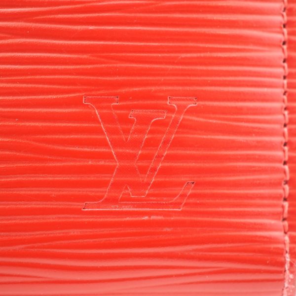 z0002809 4 LOUIS VUITTON Epi long wallet red