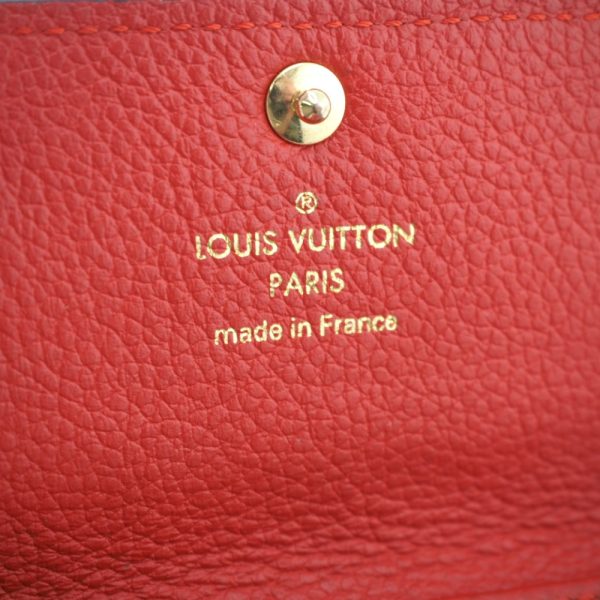 z0002943 8 LOUIS VUITTON M63708 Empreinte Multicle 6 Key Case Red