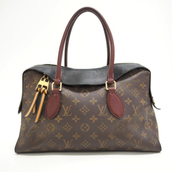 z0003264 1 LOUIS VUITTON M43439 Tuileries Tote Monogram Handbag Brown