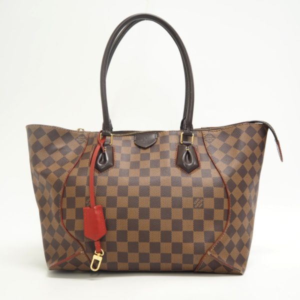 z0003384 1 LOUIS VUITTON N41551 Kaisa Tote PM Damier Brown