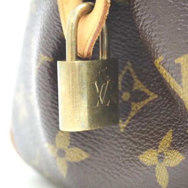 z0003577 9 LOUIS VUITTON M95565 Montorgueil PM Monogram Boston Bag Brown