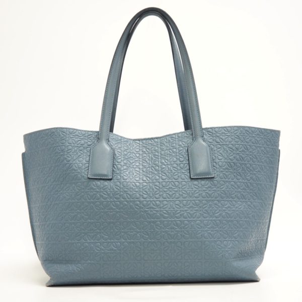 z0003642 2 LOEWE Repeat Anagram Tote Bag Blue