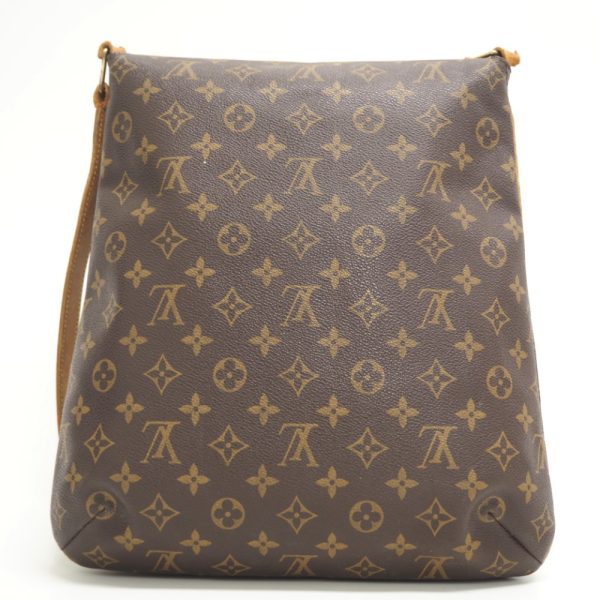 z0003763 2 LOUIS VUITTON M51256 Musette Monogram Shoulder Bag Brown