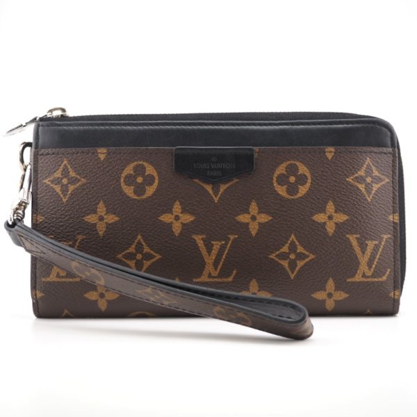 z0003791 1 LOUIS VUITTON M69407 Dragonne Monogram Macassar Wallet Brown