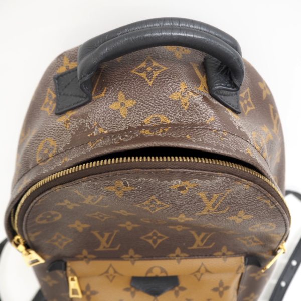 z0003828 9 LOUIS VUITTON Palm Springs Backpack PM Monogram Reverse Brown